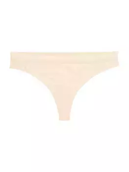 Бесшовные эластичные стринги Bombas, цвет wheat