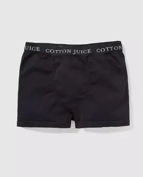 Бесшовные боксеры Cotton Juice, черный