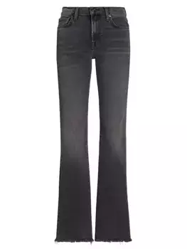 Бесшовные джинсы Bootcut со средней посадкой 7 For All Mankind, цвет courage