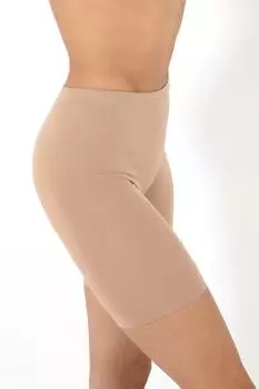 Бесшовные короткие колготки с нормальной талией Miorre, бежевый