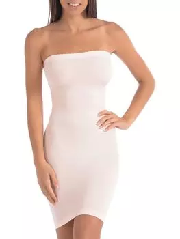 Бесшовные корректирующие трусы Body Beautiful Shapewear, цвет Pale Pink