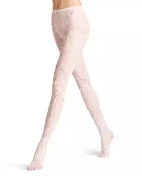 Бесшовные кружевные трусики Falke, белый