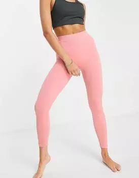 Бесшовные леггинсы для йоги в рубчик ASOS 4505