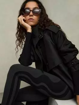 Бесшовные леггинсы wren wave Reiss, черный