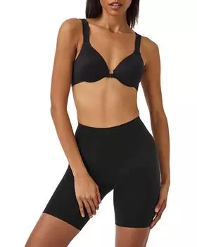 Бесшовные моделирующие шорты на каждый день SPANX, цвет Black