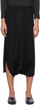 Бесшовные низы Базовые брюки 132 5. ISSEY MIYAKE, черный