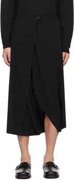 Бесшовные низы Базовые брюки 132 5. ISSEY MIYAKE, черный