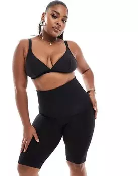 Бесшовные шорты черного цвета Vero Moda