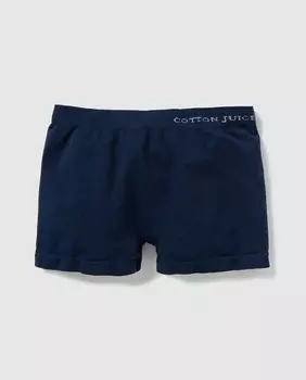 Бесшовные шорты для девочки Cotton Juice, темно-синий