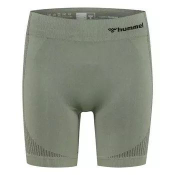 Бесшовные шорты Hmlshaping Mw Tight Shorts Ladies HUMMEL, лиственнично-зеленый