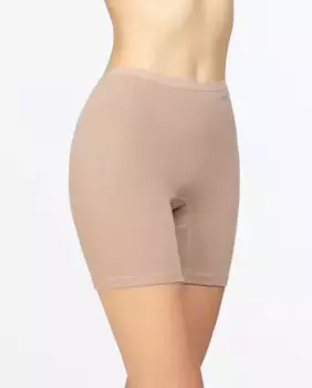 Бесшовные шорты из лайкры и хлопка Avet, бежевый