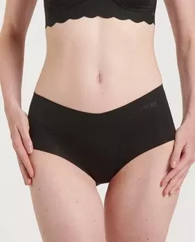 Бесшовные шорты из переработанной микрофибры Sloggi, черный