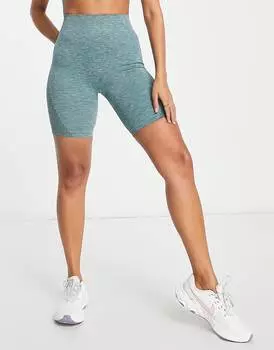 Бесшовные шорты с рюшами на поясе ASOS 4505
