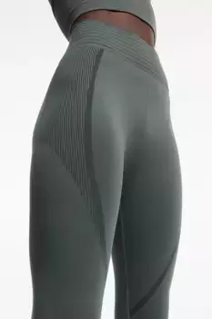 Бесшовные спортивные леггинсы drymove shaper H&M, зеленый