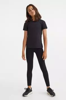 Бесшовные спортивные леггинсы H&amp;M