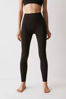 Бесшовные спортивные леггинсы от drymove H&M, коричневый