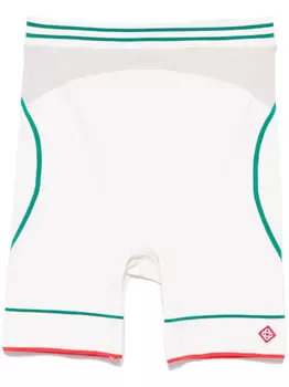 Бесшовные спортивные шорты Casablanca, белый