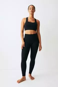 Бесшовные спортивные тайтсы DryMove H&M