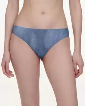 Бесшовные стринги с эффектом второй кожи SoftStretch Chantelle, тёмно-синий