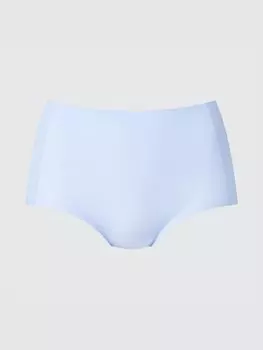 Бесшовные трусы airism с высокой посадкой Uniqlo, цвет 60 синий