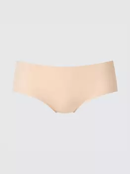 Бесшовные трусы-хипхуггеры airism Uniqlo, цвет 31 бежевый