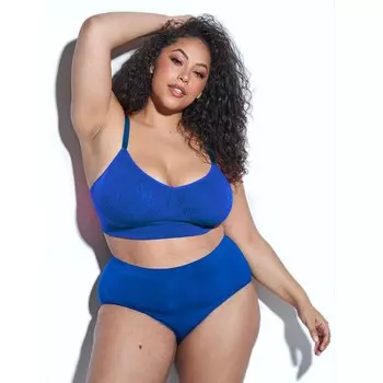 Бесшовные трусы MINDD, синий