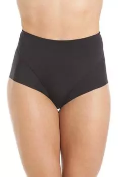 Бесшовные трусы с плавным управлением Camille, черный