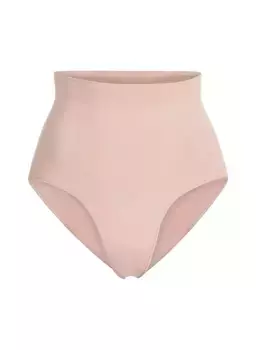 Бесшовные трусы со средней талией Skims, цвет sienna