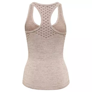 Бесшовные женские топы Hmlclea HUMMEL, оловянно-серый