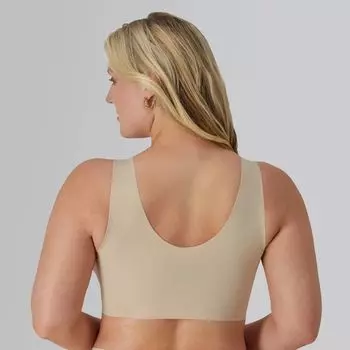 Бесшовный бюстгальтер без косточек Bali Comfort Revolution Easylite DF3491 Bali, бежевый