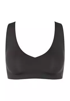 Бесшовный бюстгальтер без косточек Zero Feel 2.0 для женщин sloggi, черный