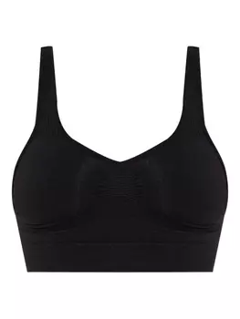 Бесшовный бюстгальтер-бралетт Heist, черный