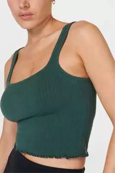 Бесшовный бюстгальтер с дизайном футболки Sweaty Betty, зеленый