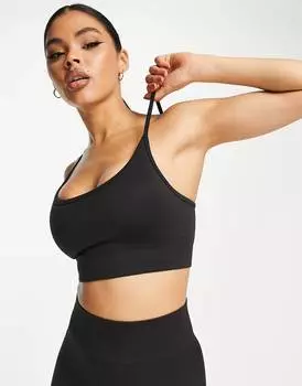 Бесшовный спортивный бюстгальтер со съемной подкладкой ASOS 4505 icon