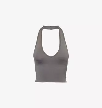 Бесшовный топ Sculpt из эластичной ткани с вырезом-халтер We Are Tala, зеленый