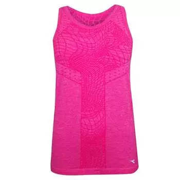 Бесшовный женский жилет Diadora, розовый