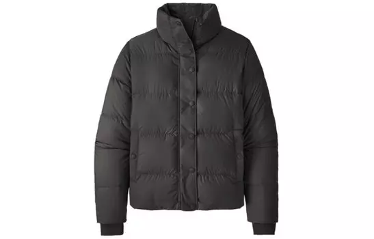 Бесшумная куртка-пуховик женская Patagonia, черный