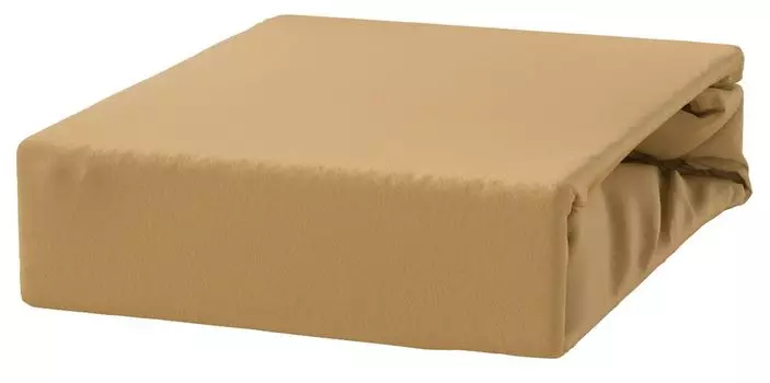 Best for You Бежевая трикотажная простыня на резинке, разные размеры 120x200 4myBaby GmbH