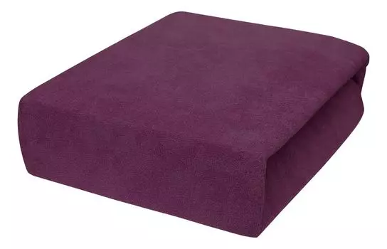 Best for You сливовая махровая простыня на резинке, разные размеры 120x200 4myBaby GmbH