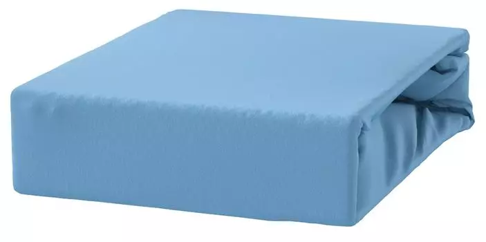 Best for You трикотажная простыня на резинке голубого цвета, разные размеры 140x200 4myBaby GmbH