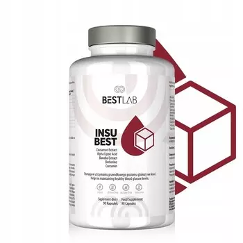 Best Labs InsuBest, диабет, ожирение, Добавка , 90 капсул Inna Marka