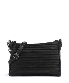 Бестселлер riffel сумка через плечо зернистая кожа Fredsbruder, черный