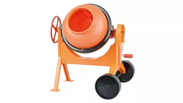 Бетономешалка, оранжевый, насыпной