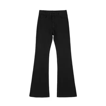 Bettersay Женские джинсы, Голубой удлиненный