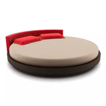 Bettwaren-Shop Простыня из круглого трикотажа, мультистрейч, 200 - 230 см, круглая галька