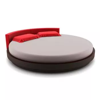 Bettwaren-Shop Простыня круглая трикотажная приталенная мультистрейч 230 - 260 см круглая платина