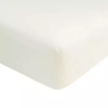 Bettwaren-Shop Простыня Nicky велюр 140x200 - 160x200 см перламутр