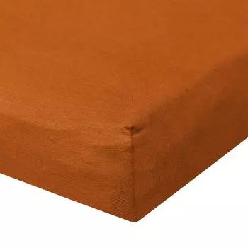 Bettwaren-Shop Простыня трикотажная ультрастрейч 200x220 - 220x240 см бронза