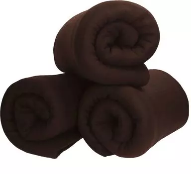 Betz 3 шт. роскошные флисовые одеяла 130х170 см, приятные пледы красного цвета Betzshop, коричневый