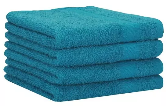 Betz 4 шт. роскошные флисовые одеяла 130x170 см, приятные пледы цвета травянисто-зеленого цвета Betzshop, зеленый